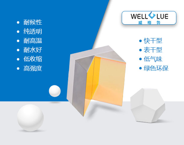 低收缩光学棱镜UV胶水